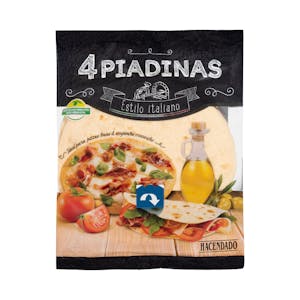 Piadinas pan estilo italiano Hacendado