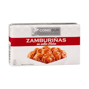 Zamburiñas en salsa de vieira Cono sur