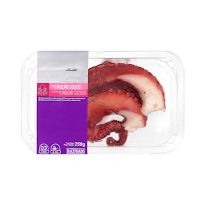 Patas de pulpo cocido