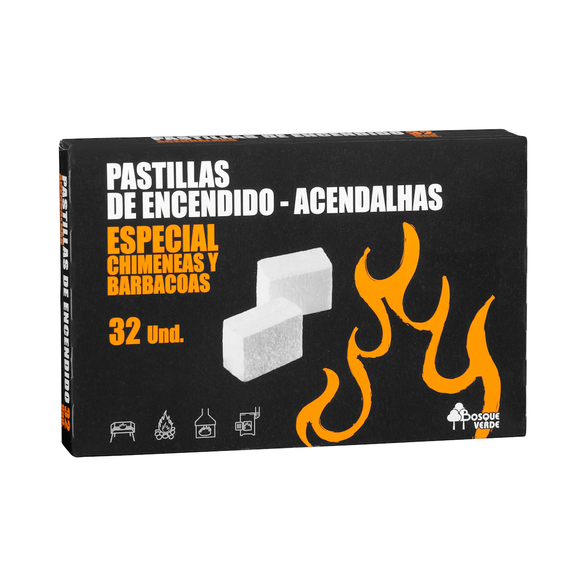 Pastillas enciende fuegos Encendido – Mercadona – صورة إعلانية للمنتج