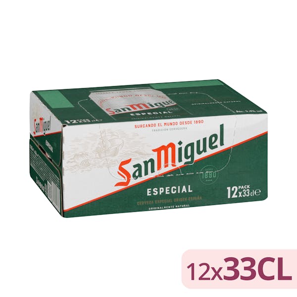 Cerveza especial San Miguel