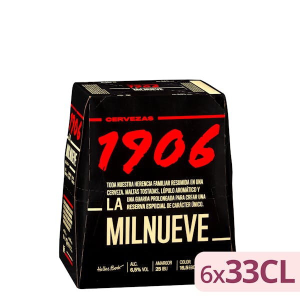 Cerveza extra 1906 reserva especial