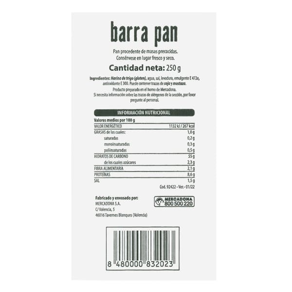 Barra de pan
