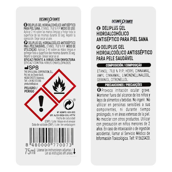 Etiqueta / ingredientes