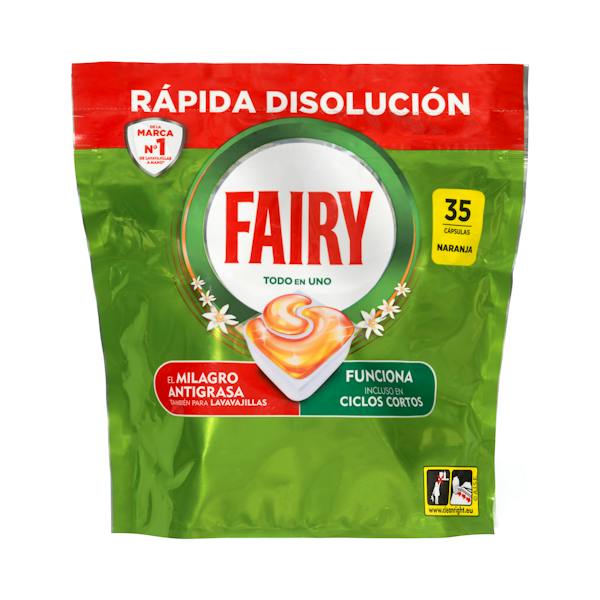 Imagen de Lavavajillas Todo en 1 Fairy en cápsulas