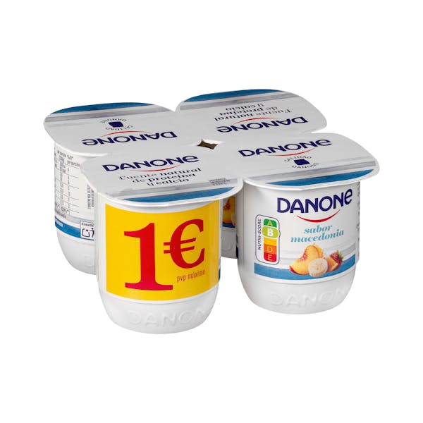 Imagen de Yogur sabor macedonia Danone