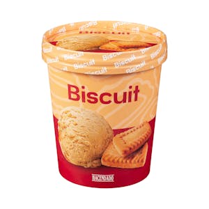 Helado Biscuit Hacendado sabor galleta caramelizada
