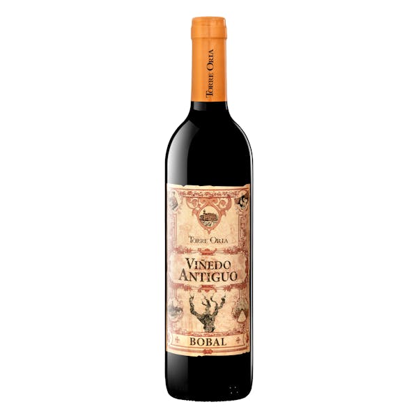 Vino tinto D.O. Utiel-Requena Bobal Viñedo antiguo Torre Oria