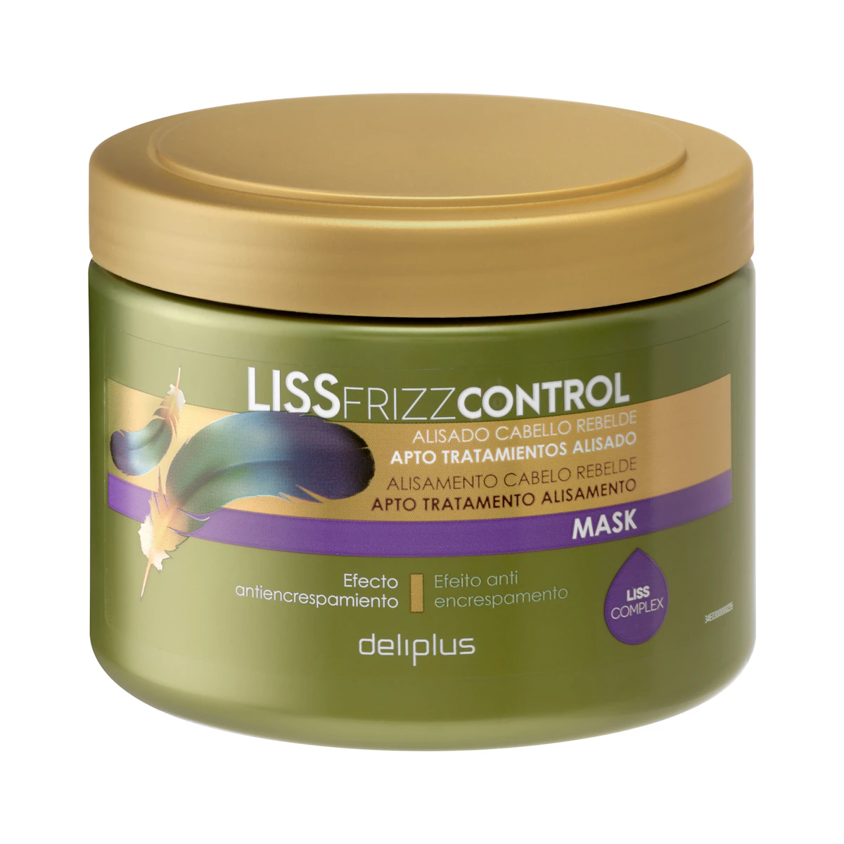 Mascarilla Liss Frizz Control Deliplus cabello rebelde – Mercadona – صورة إعلانية للمنتج