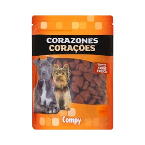 Snack corazones perro adulto Compy