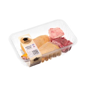 Arreglo para cocido de vacuno y pollo