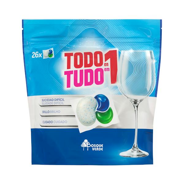Imagen de Lavavajillas Todo en 1 Bosque Verde en pastillas