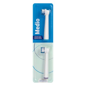 Recambios cepillo dental Eléctrico Deliplus tamaño medio