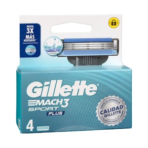 Mach Sport 3 blades razor refills Gillette