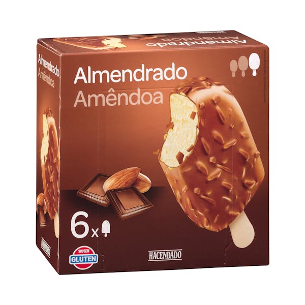 Imagen de Helado almendrado Hacendado