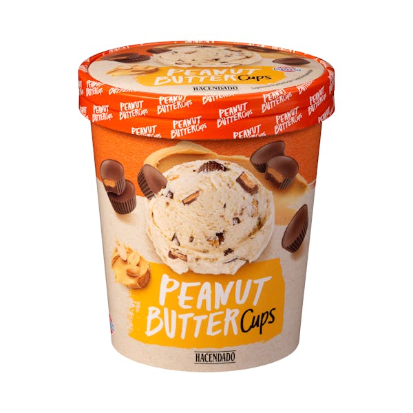 Imagen de Helado Peanut Butter Cups Hacendado de crema de cacahuete