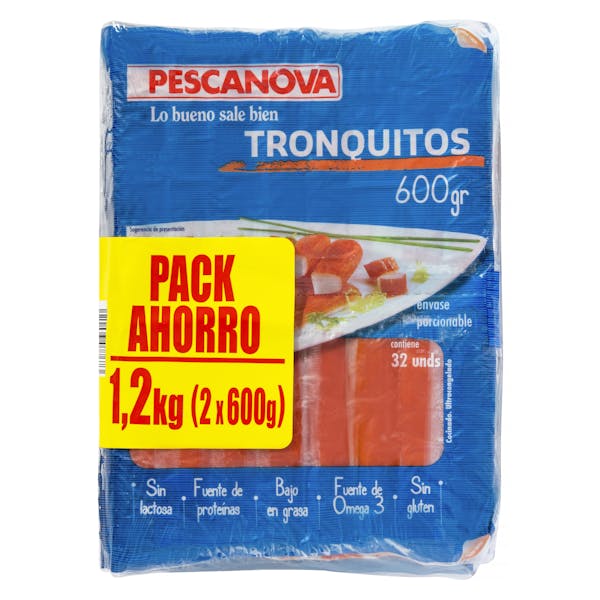 Tronquitos de surimi Pescanova ultracongelados Mercadona compra online