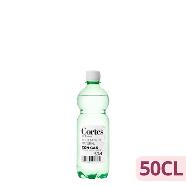 Imagen de Agua mineral con gas pequeña Cortes