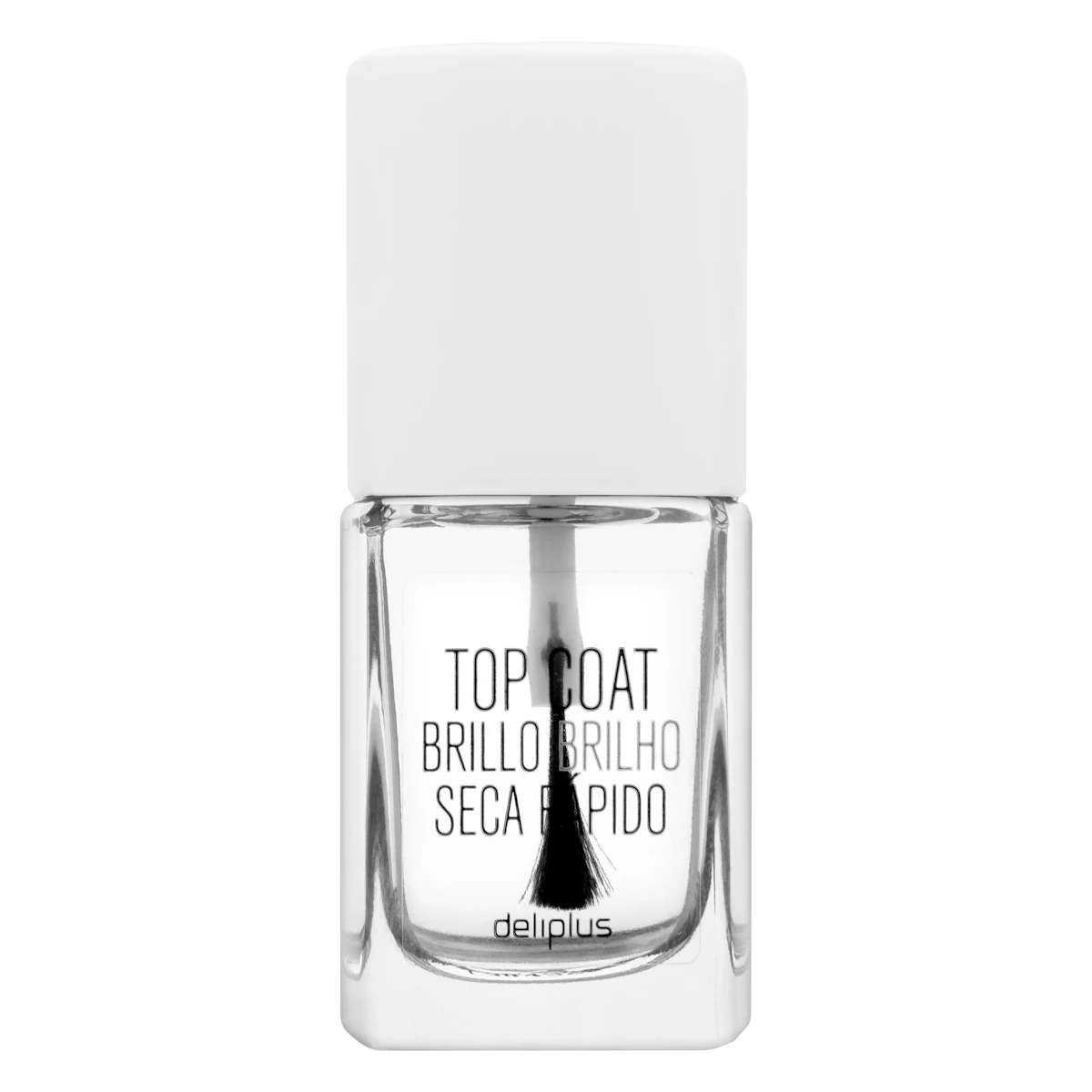 Tratamiento para uñas gel brillo top coat Deliplus secado rápido – Mercadona – صورة إعلانية للمنتج