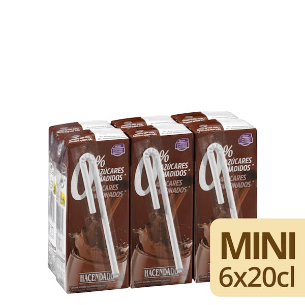 Batido de chocolate Hacendado 0% sin azúcares añadidos