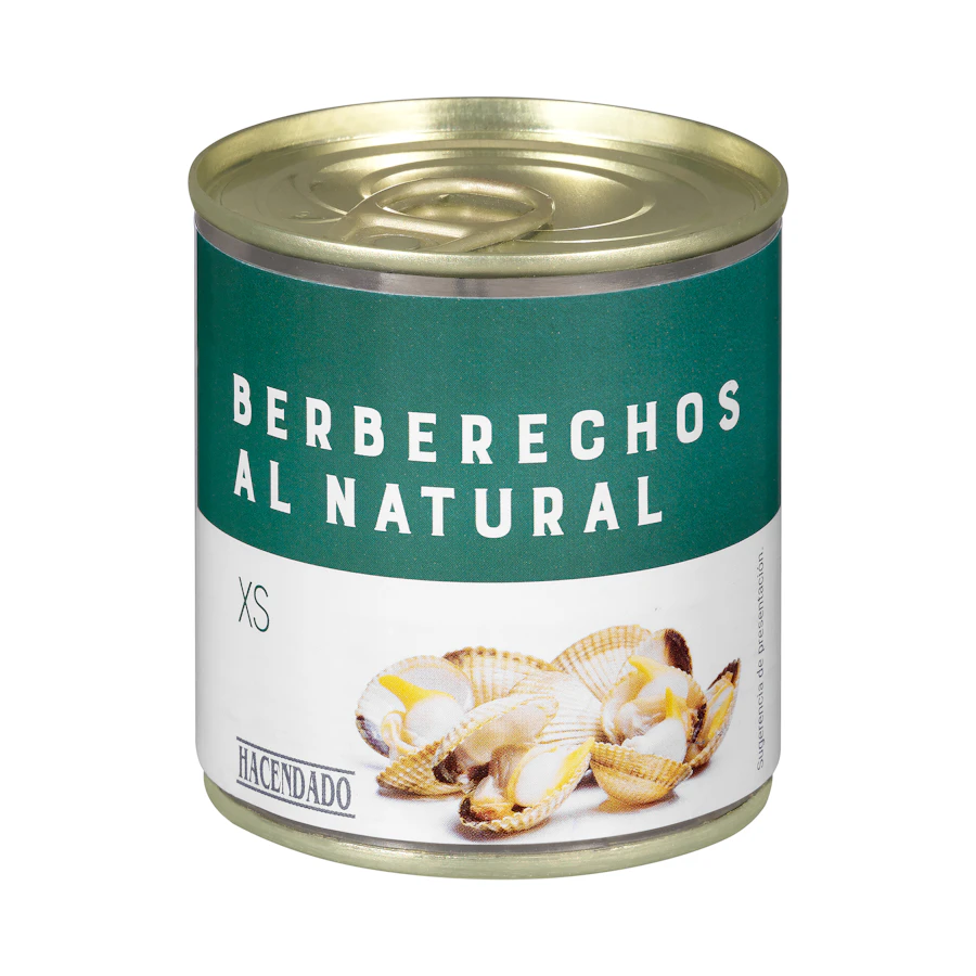 Berberecho al natural XS Hacendado – Mercadona – صورة المنتج