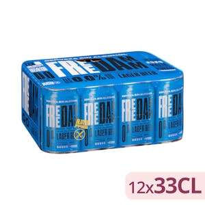 Cerveza sin gluten 0,0% sin alcohol Free Damm