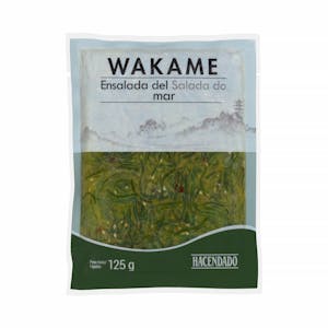 Wakame ensalada de alga marina Hacendado congelada