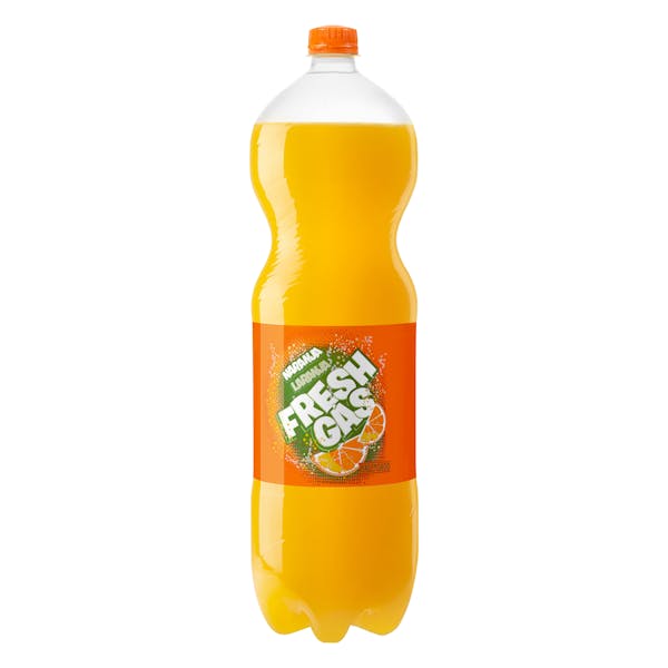 Imagen de Refresco de naranja Hacendado fresh gas