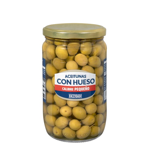 Aceitunas verdes con hueso Hacendado