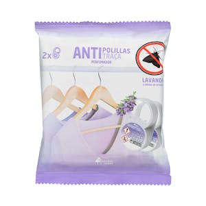 Colgador antipolillas Lavanda Bosque Verde