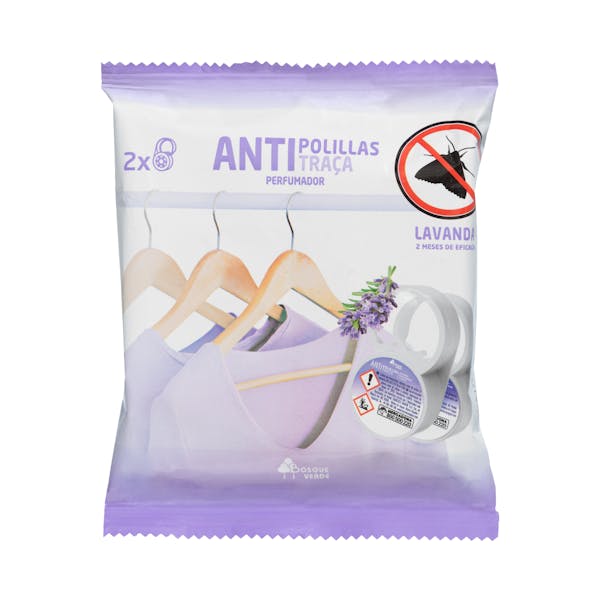 Imagen de Colgador antipolillas Lavanda Bosque Verde