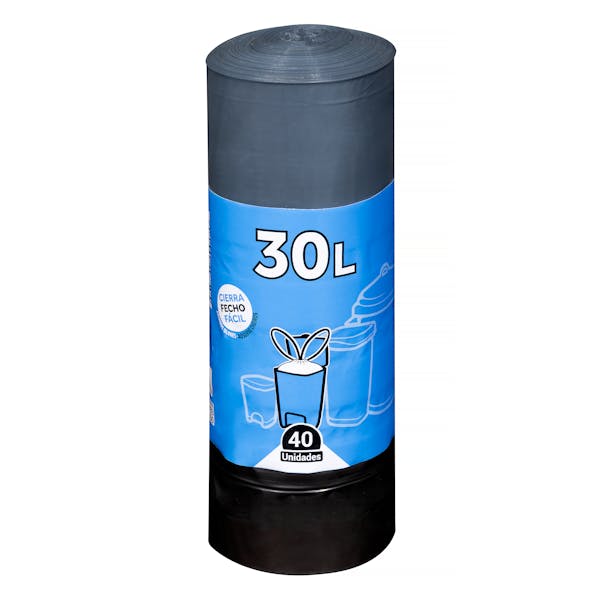 Bolsa de basura Bosque Verde 30L cubo mediano
