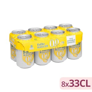 Cerveza Radler 0,0% sin alcohol