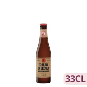 Cerveza roja sabor intenso