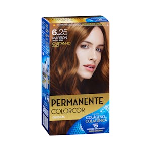 Coloración permanente 6.25 marrón avellana Deliplus