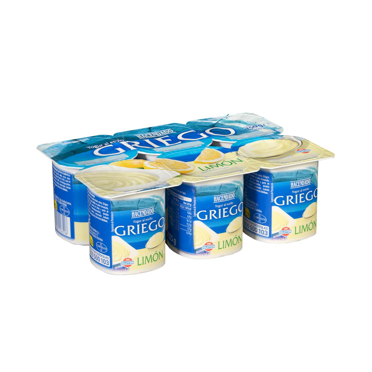 Yogur griego sabor limón Hacendado