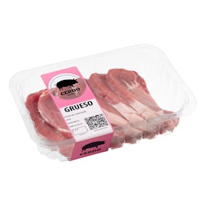 Filetes lomo de cerdo grueso