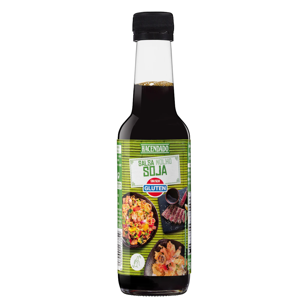 Salsa de Soja sin gluten Hacendado – Mercadona – صورة إعلانية للمنتج