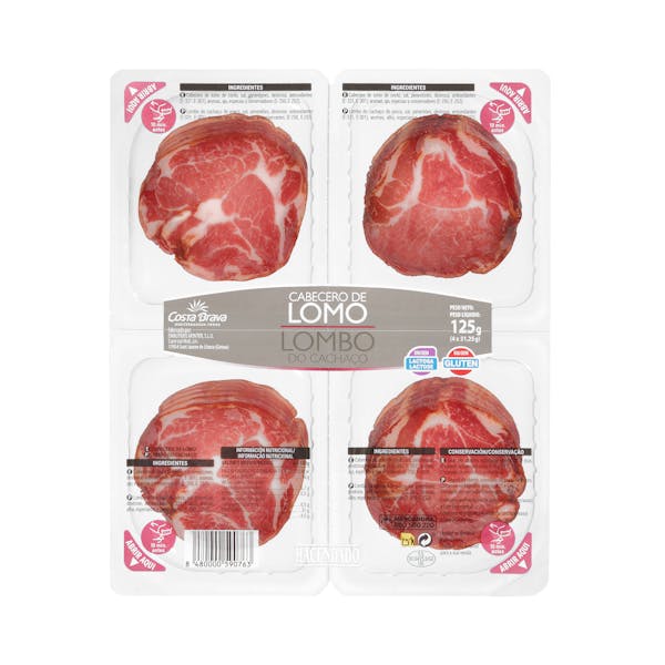 Cabecero de lomo Hacendado lonchas