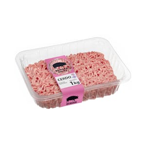 Preparado de carne picada cerdo