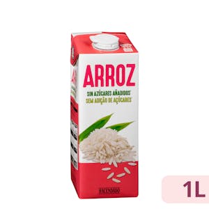 Bebida de arroz sin azúcares añadidos Hacendado