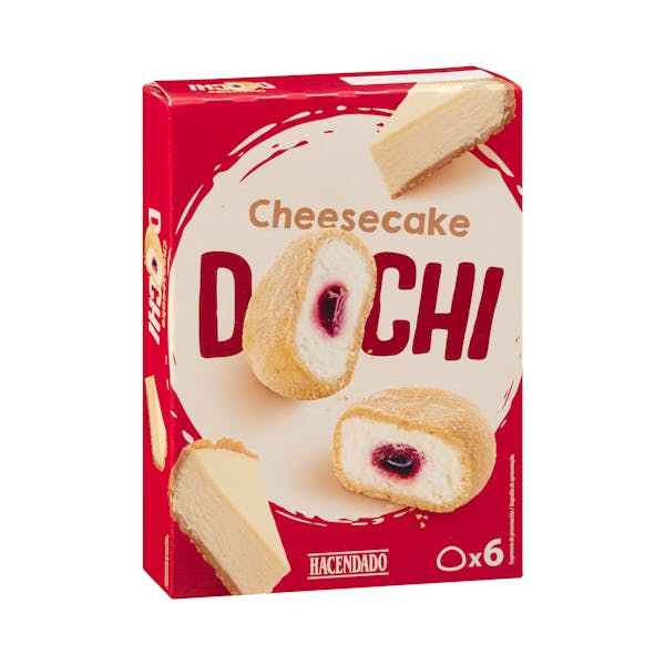Helado Dochi Cheesecake Hacendado de queso y masa galleta