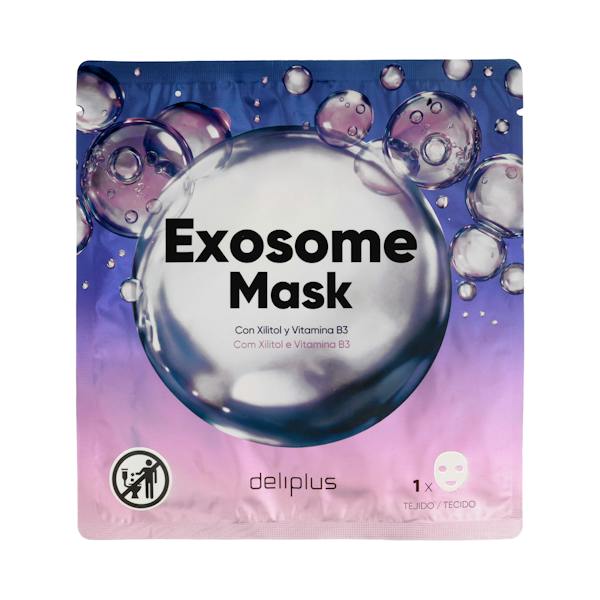 Imagen de Mascarilla facial Exosome Mask Deliplus con xilitol y vitamina B3