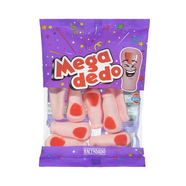 Golosinas Mega Dedo Hacendado