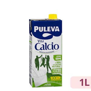 Leche semidesnatada calcio Puleva