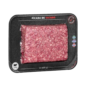 Preparado de carne picada vacuno