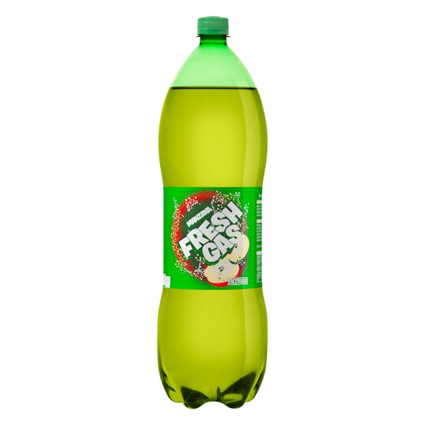 Refresco de manzana Hacendado fresh gas