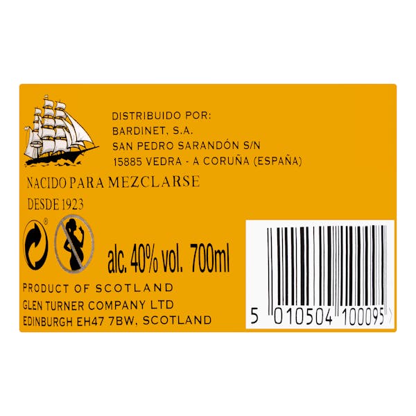 Whisky escocés Cutty Sark