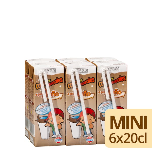 Preparado lácteo con cacao y cereales crecimiento Hacendado +1 año