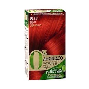 Coloración permanente 8.66 rojo rubí Deliplus 0% amoníaco
